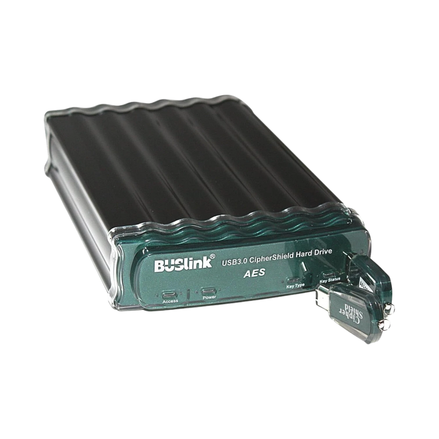 Buslink CipherShield USB 10TB 3.0/eSATA FIPS 256-bit AES Hardware Encrypted Desktop Hard Drive — Being Shipped