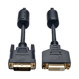 Tripp Lite DVI Dual Link Extension Cable, Digital TMDS Monitor Cable (DVI-D M/F), 6 ft. (1.83 m) — Being Shipped