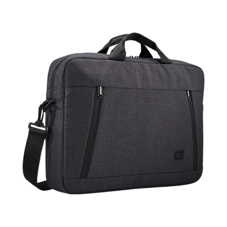 Case Logic Huxton 15.6" Polyester Laptop Attache for Devices Up to 15.6" (Black) — Being Shipped