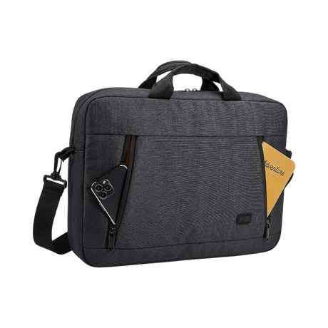 Case Logic Huxton 15.6" Polyester Laptop Attache for Devices Up to 15.6" (Black) — Being Shipped