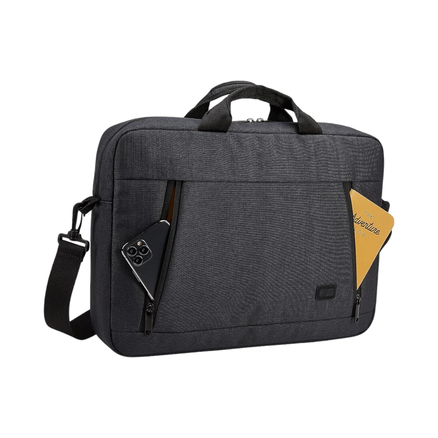 Case Logic Huxton 15.6" Polyester Laptop Attache for Devices Up to 15.6" (Black) — Being Shipped