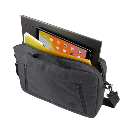 Case Logic Huxton 15.6" Polyester Laptop Attache for Devices Up to 15.6" (Black) — Being Shipped