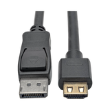 Tripp Lite DisplayPort 1.2 to HDMI Active Adapter Cable (M/M), 4K 60 Hz, Gripping HDMI Plug, HDCP 2.2, 15 ft. (4.6 m) — Being Shipped