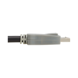 Tripp Lite DisplayPort Extension Cable with Active Repeater & Latching Connector (M/F), 4K 60 Hz, HDR, 4:4:4, HDCP 2.2, 15 ft. (4.6 m), TAA — Being Shipped