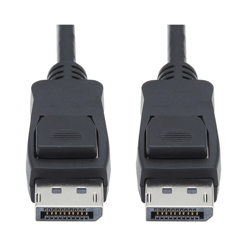 Tripp Lite DisplayPort 1.4 Cable with Latching Connectors, 8K (M/M), Black, 1 ft. (0.31 m) — Being Shipped