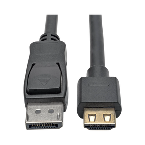 Tripp Lite DisplayPort 1.2 to HDMI Active Adapter Cable (M/M), 4K 60 Hz, Gripping HDMI Plug, HDCP 2.2, 10 ft. (3.1 m) — Being Shipped