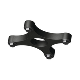 Chief 5" Designer Ceiling Plate with 1-1/2" NPT Opening (Black) — Being Shipped