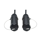 Tripp Lite High-Speed Armored HDMI Fiber Active Optical Cable (AOC) with Hooded Connectors & Reel, 4K @ 60 Hz, HDR, IP68, M/M, Black, 70 m (230 ft.) — Being Shipped