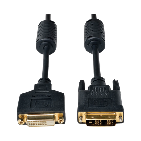 Tripp Lite DVI Single Link Extension Cable, Digital TMDS Monitor Cable (DVI-D M/F), 6 ft. (1.83 m) — Being Shipped