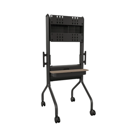 Chief LSCUB Voyager Large Manual Height Adjustable AV Cart For 50-70" LCD Displays — Being Shipped