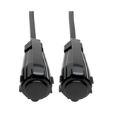 Tripp Lite High-Speed HDMI Cable (M/M), 4K 60 Hz, HDR, Industrial, IP68, Hooded Connectors, Black, 12 ft. — Being Shipped