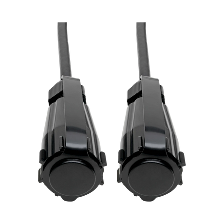 Tripp Lite High-Speed HDMI Cable (M/M), 4K 60 Hz, HDR, Industrial, IP68, Hooded Connectors, Black, 12 ft. — Being Shipped