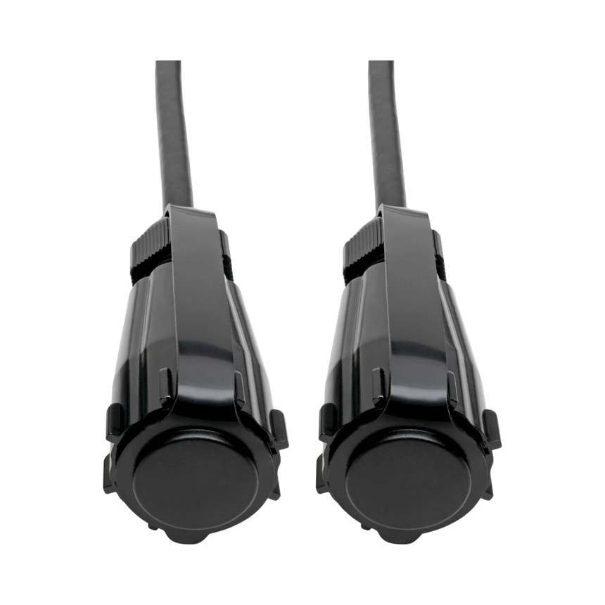 Tripp Lite High-Speed HDMI Cable (M/M), 4K 60 Hz, HDR, Industrial, IP68, Hooded Connectors, Black, 12 ft. — Being Shipped