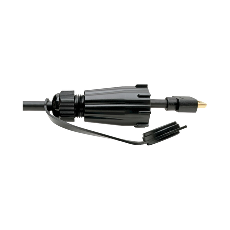 Tripp Lite High-Speed HDMI Cable (M/M), 4K 60 Hz, HDR, Industrial, IP68, Hooded Connectors, Black, 12 ft. — Being Shipped