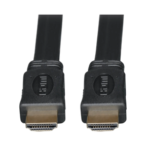 Tripp Lite High-Speed HDMI Flat Cable, Digital Video with Audio, UHD 4K (M/M), Black, 16 ft. (4.88 m) — Being Shipped