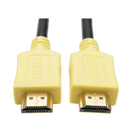 Tripp Lite High-Speed HDMI Cable, Digital Video & Audio, UHD 4K (M/M), Yellow, 6 ft. (1.83 m) — Being Shipped