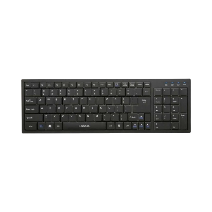 I-Rocks USB Wired Slim Keyboard (Black) — Being Shipped