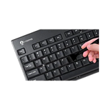 I-Rocks Washable 104 Key Keyboard (Black) — Being Shipped