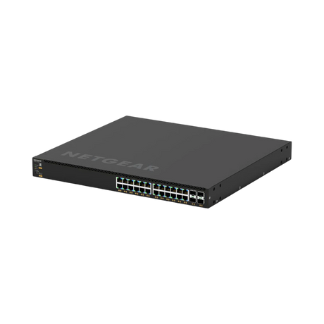 NETGEAR M4350-24G4XF 24-Port Gigabit PoE+ Compliant Managed AV Network Switch — Being Shipped