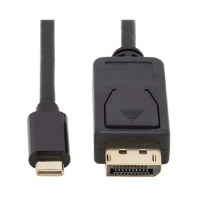 Tripp Lite USB-C to DisplayPort Bi-Directional Active Adapter Cable (M/M), 4K 60 Hz, HDR, Locking DP Connector, 6 ft. (1.8 m) — Being Shipped