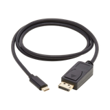 Tripp Lite USB-C to DisplayPort Bi-Directional Active Adapter Cable (M/M), 4K 60 Hz, HDR, Locking DP Connector, 3 ft. (0.9 m) — Being Shipped