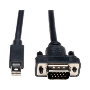 Tripp Lite Mini DisplayPort 1.2 to VGA Active Adapter Cable (M/M), 6 ft. (1.8 m), TAA — Being Shipped