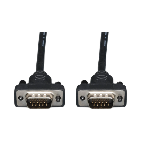Tripp Lite Low-Profile VGA High-Resolution RGB Coaxial Cable (HD15 M/M), 6 ft. (1.83 m) — Being Shipped