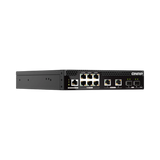 QNAP QSW-M2106PR-2S2T 10-Port PoE++ Compliant 10Gb/2.5Gb Managed Network Switch — Being Shipped