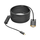 Tripp Lite USB-C to VGA Active Adapter Cable (M/M), Black, 16 ft. (4.9 m) — Being Shipped