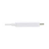 Tripp Lite USB-C to HDMI Adapter Cable (M/M), 4K, 4:4:4, Thunderbolt 3 Compatible, White, 3 ft. (0.9 m) — Being Shipped
