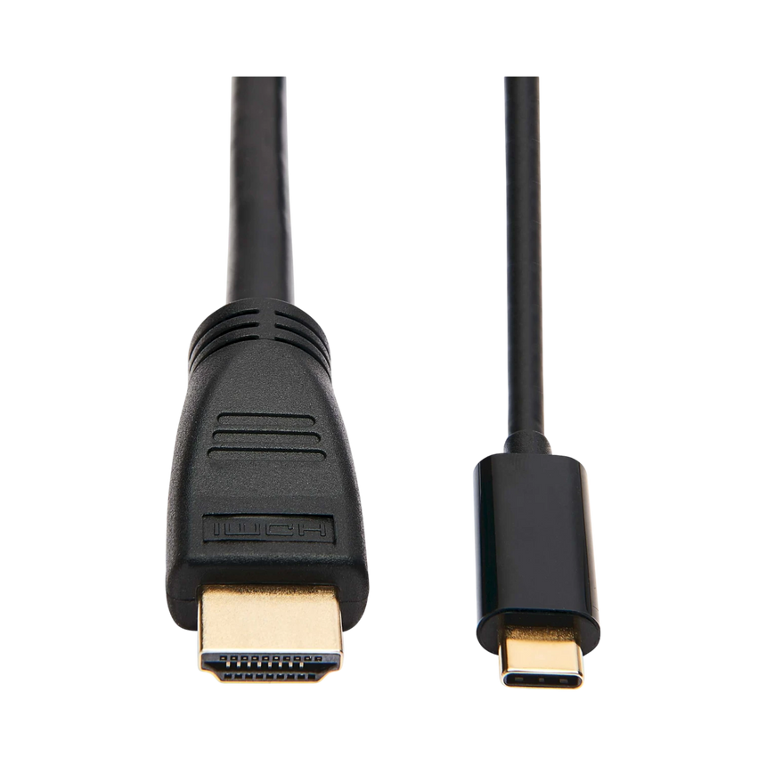 Tripp Lite USB-C to HDMI Active Adapter Cable (M/M), 4K 60 Hz, 4:4:4, HDCP 2.2, Mid-Cable Adapter, Black, 15 ft. (4.6 m) — Being Shipped
