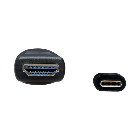 Tripp Lite USB-C to HDMI Active Adapter Cable (M/M), 4K 60 Hz, 4:4:4, HDCP 2.2, Mid-Cable Adapter, Black, 15 ft. (4.6 m) — Being Shipped