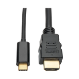 Tripp Lite USB-C to HDMI Active Adapter Cable (M/M), 4K, Black, 3 ft. (0.9 m) — Being Shipped