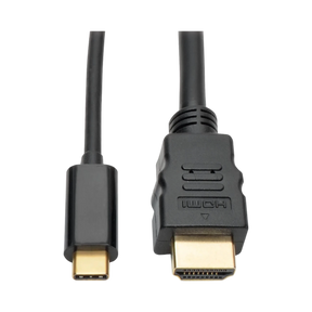 Tripp Lite USB-C to HDMI Active Adapter Cable (M/M), 4K, Black, 3 ft. (0.9 m) — Being Shipped