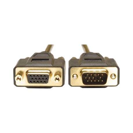 Tripp Lite VGA Monitor Extension Cable, 640x480 (HD15 M/F), 10 ft. (3.05 m) — Being Shipped
