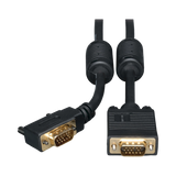 Tripp Lite VGA High-Resolution RGB Coaxial Cable (HD15 M/M), Right-Angle Connector, 6 ft. (1.83 m) — Being Shipped