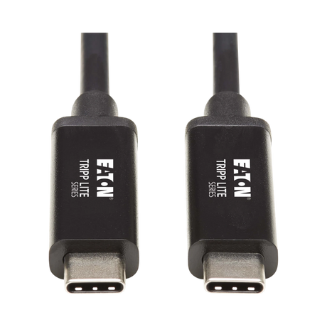 Tripp Lite Thunderbolt 3 Active Cable (M/M), 40 Gbps, 5A 100W Power Delivery, 4K/60 Hz, 1M (3.28 ft.), Black — Being Shipped