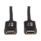 Tripp Lite Thunderbolt 3 Active Cable (M/M), 40 Gbps, 5A 100W Power Delivery, 4K/60 Hz, 1M (3.28 ft.), Black — Being Shipped