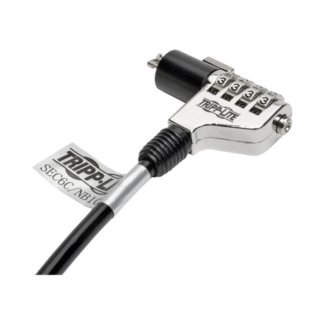 Tripp Lite Security Lock for Laptops and Peripherals, 4-Digit Combination, 6 ft. (1.83 m) Cable — Being Shipped