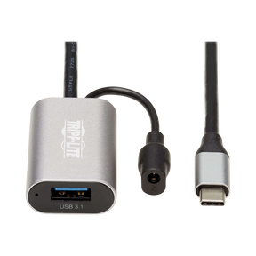 Tripp Lite USB 3.2 Gen 1 Active Extension Cable, USB-C to USB-A (M/F), 5 Gbps, Data Only, 5 m (16.4 ft.) — Being Shipped