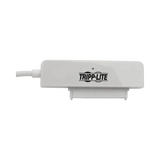 Tripp Lite USB 3.2 Gen 2 (10 Gbps) USB-C to SATA III Adapter Cable with UASP, 2.5 in. SATA Hard Drives, Thunderbolt 3 Compatible, White — Being Shipped