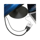 Tripp Lite USB-C to HDMI Adapter (M/F), 4K 60 Hz, 60W PD Charging, HDCP 2.2, White — Being Shipped