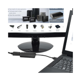Tripp Lite USB 3.0 SuperSpeed to 4K DisplayPort Dual-Monitor External Video Graphics Card Adapter, 512 MB SDRAM — Being Shipped