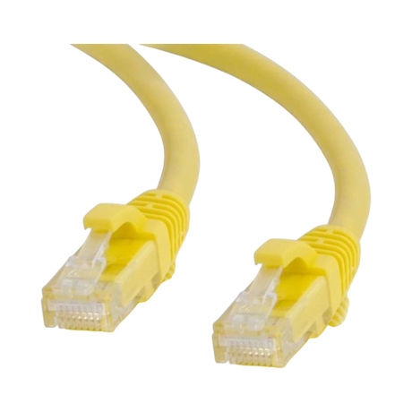 C2G 100ft (30.5m) Cat5e Snagless Unshielded (UTP) Ethernet Network Patch Cable, Yellow — Being Shipped
