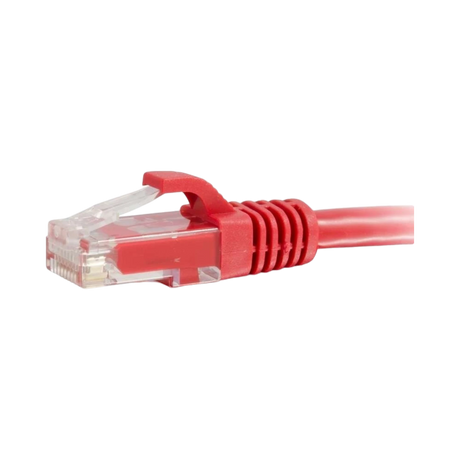 C2G 100ft (30.5m) Cat5e Snagless Unshielded (UTP) Ethernet Network Patch Cable, Red — Being Shipped