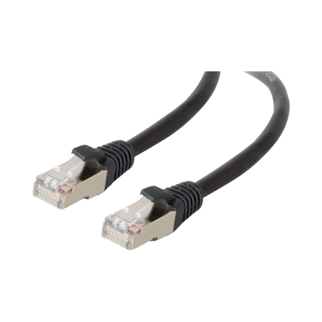 C2G 14ft (4.25m) Cat5e Snagless Shielded (STP) Ethernet Network Patch Cable, Black — Being Shipped