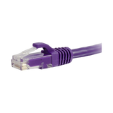 C2G 125ft (38.1m) Cat6 Snagless Unshielded (UTP) Ethernet Network Patch Cable, Purple — Being Shipped