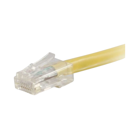 C2G 10ft (3m) Cat5e Non-Booted Unshielded (UTP) Ethernet Network Patch Cable, Yellow — Being Shipped