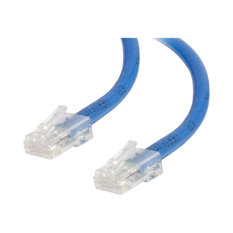 C2G 15ft (4.6m) Cat5e Non-Booted Unshielded (UTP) Ethernet Network Patch Cable, Blue — Being Shipped