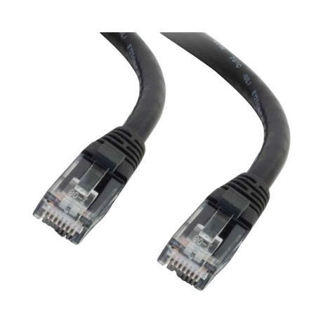 C2G 25ft (7.6m) Cat6 Snagless Unshielded (UTP) Ethernet Network Patch Cable, Black — Being Shipped